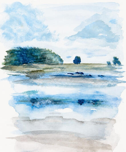 Sunshine Coast in Watercolour