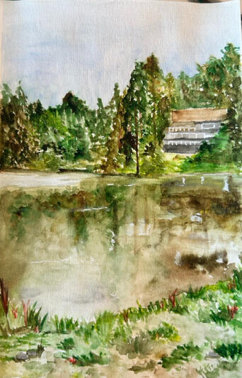 Bowen Island in Watercolour